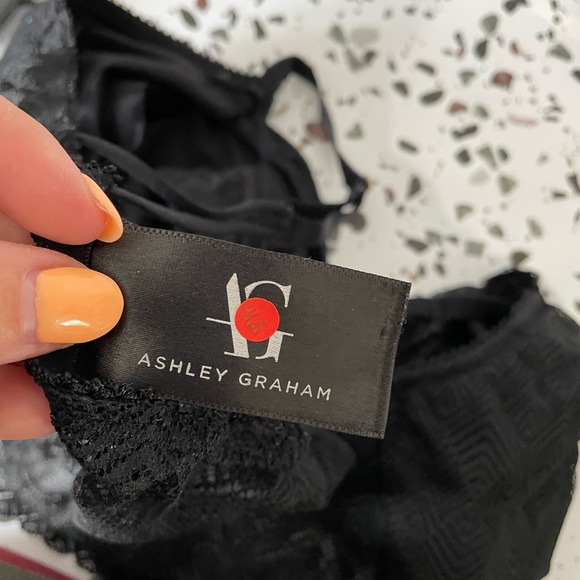 COPY - Beautiful Black Plus Size Bralette, 2X - Picture 4 of 5